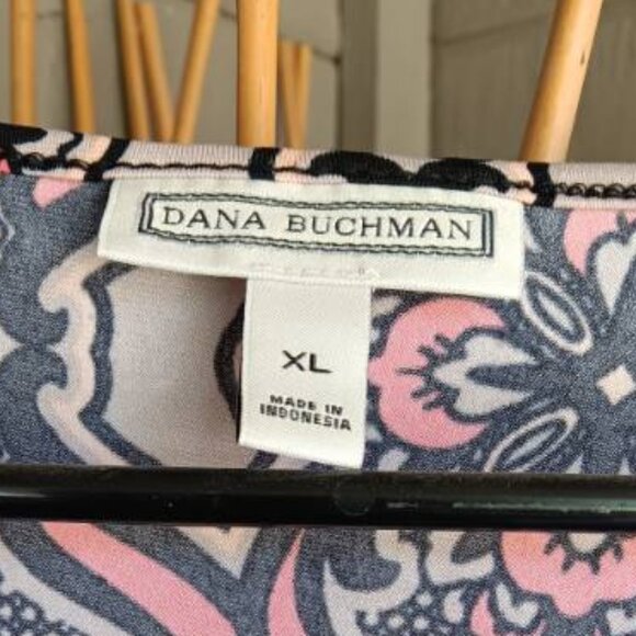 Dana Buckman Blouse Shirt Top Womens Size XL - Picture 3 of 5